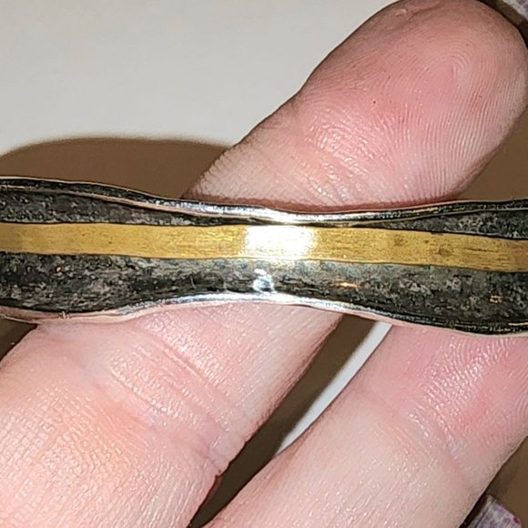 Silpada Size 8, Sterling Silver & Copper Bracelet - Picture 3 of 3